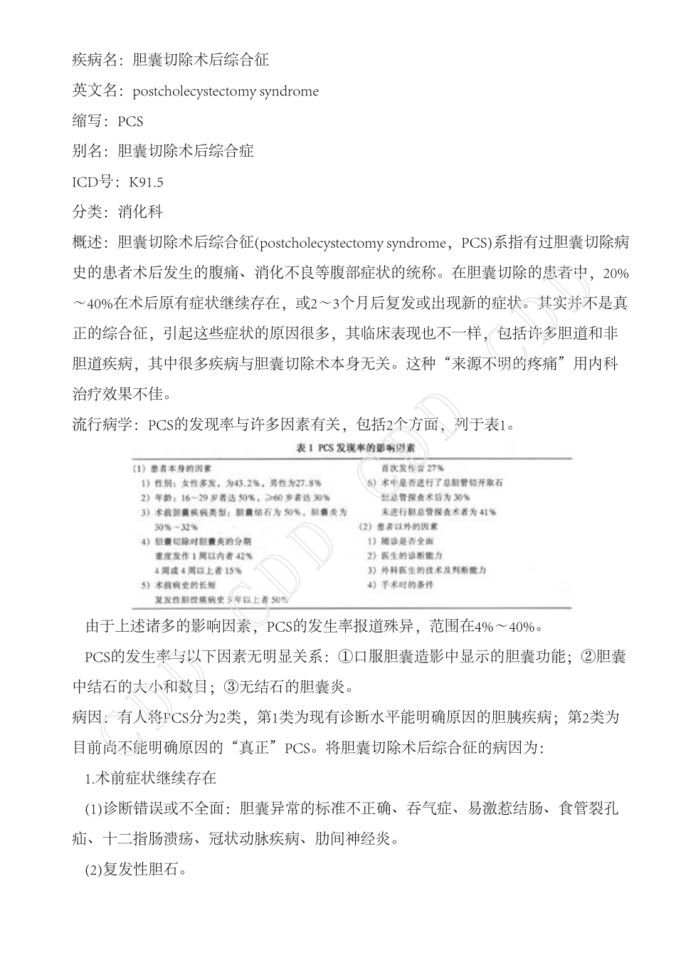 胆囊切除术后综合征_第1页