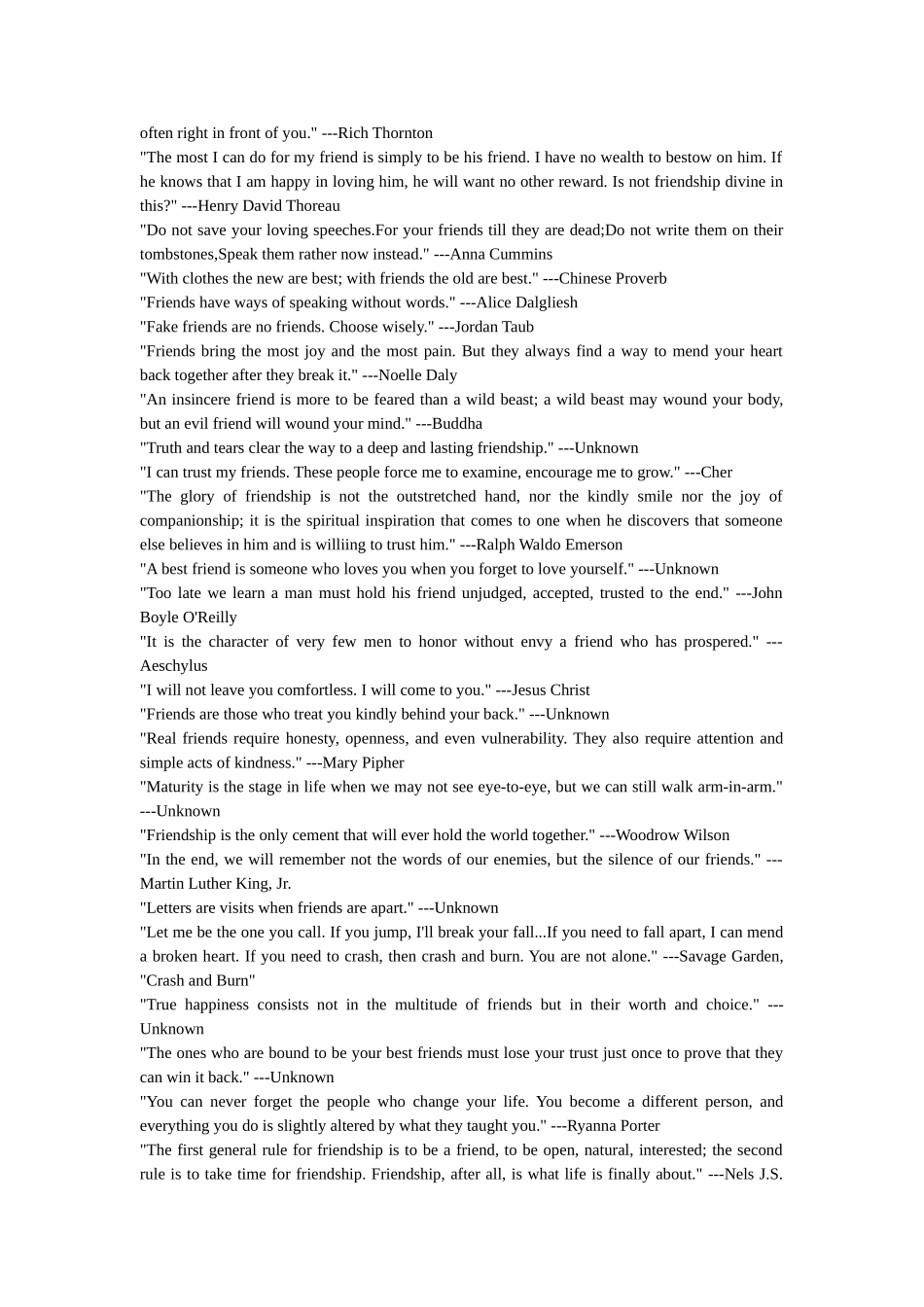 Friendship-Quotations_第2页