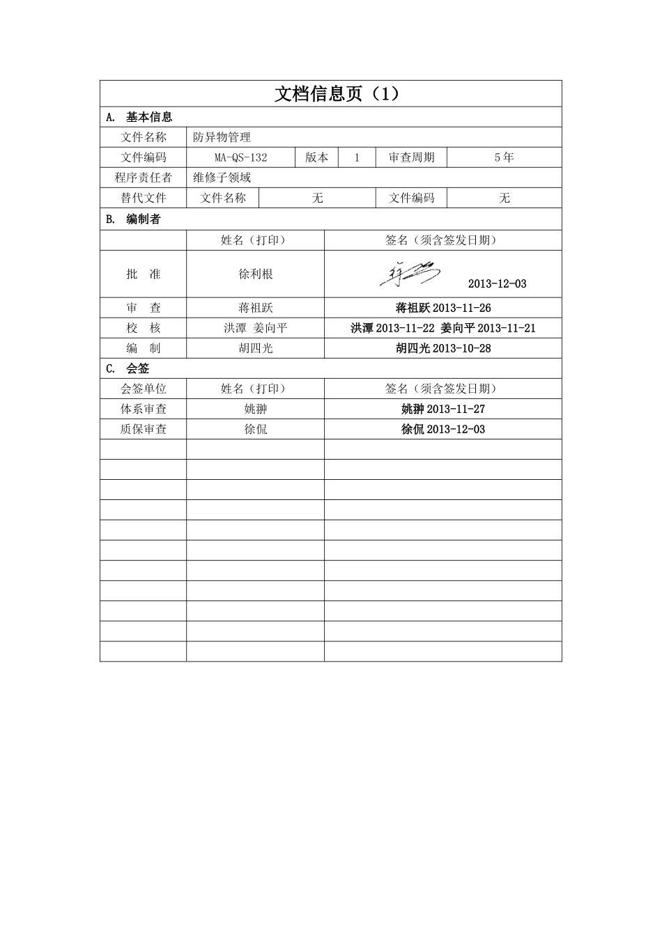 MA-QS-132 防异物管理_第2页