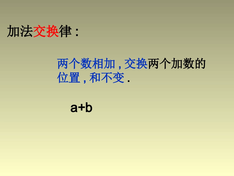 人教2011版小学数学四年级加法运算定律-(10)_第3页