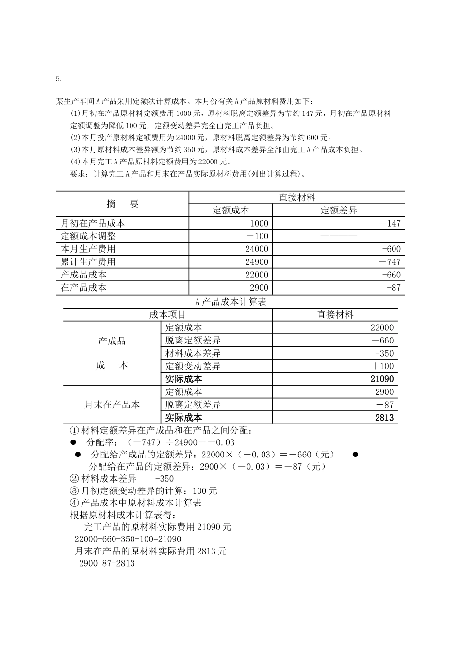 2015年电大成本会计形成性考核任务_第1页