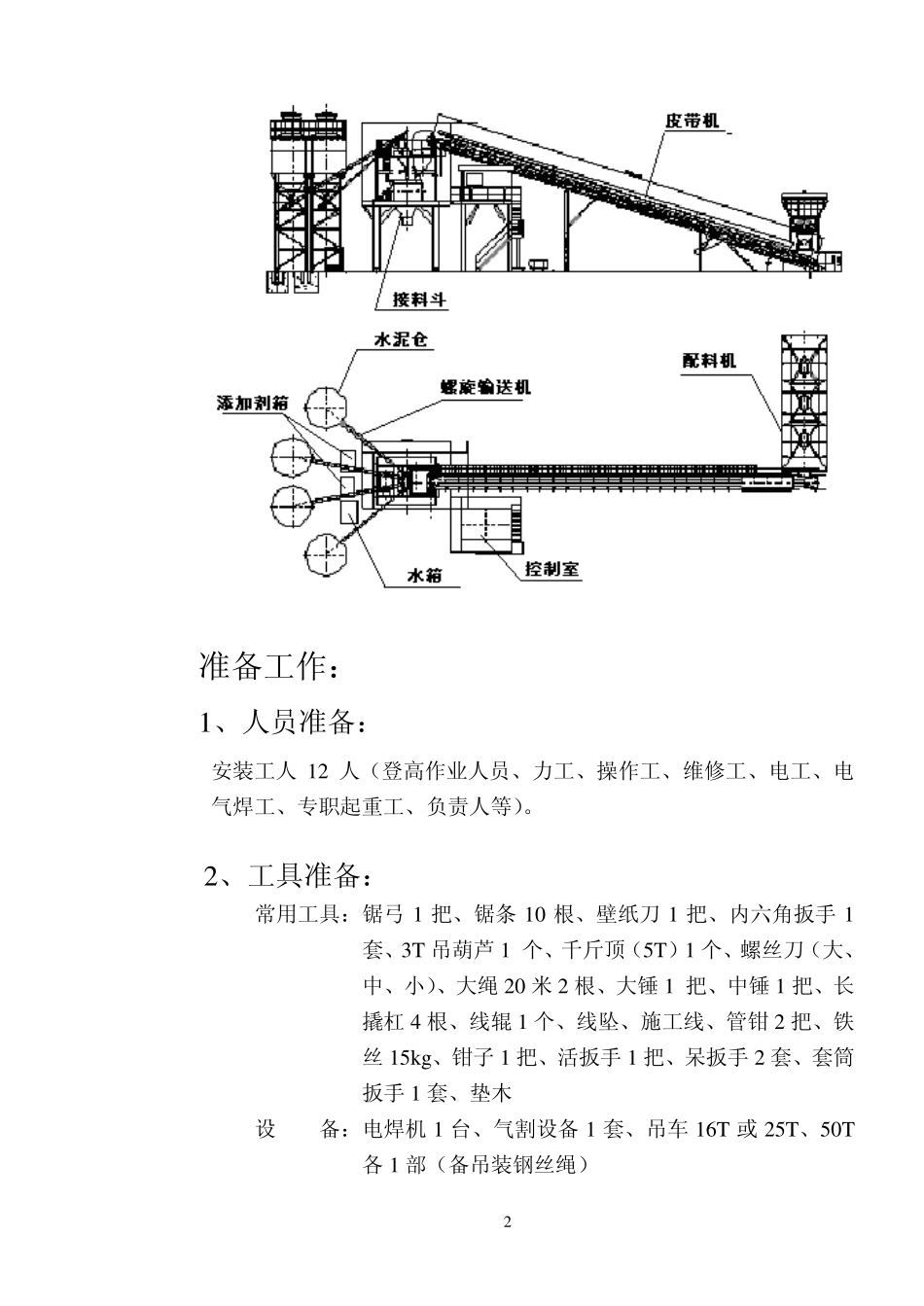 HZS90型混凝土搅拌站安装书_第3页