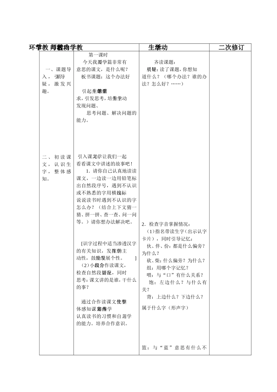 《这个办法真好》教案_第2页