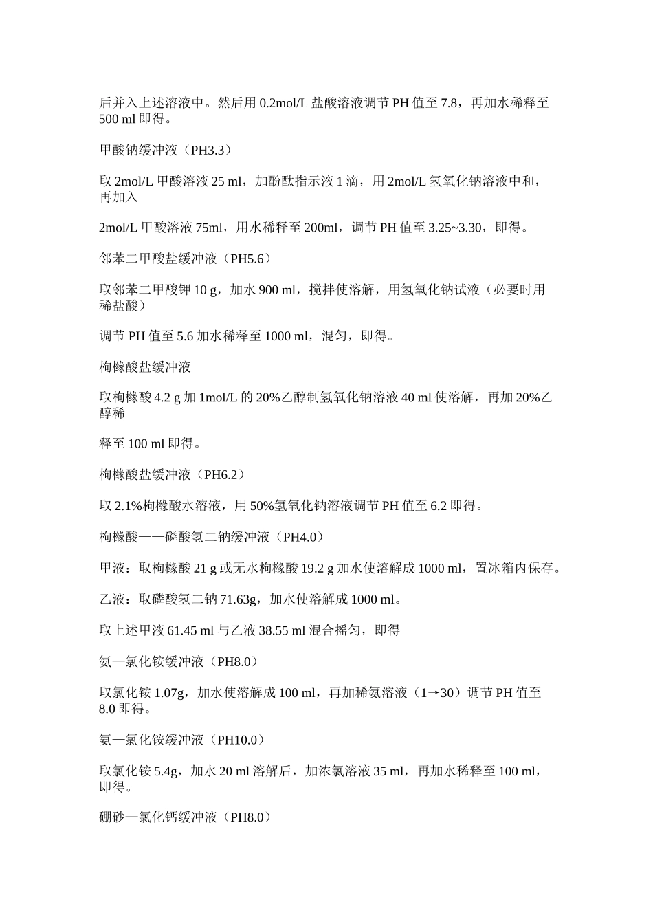 HPLC常用缓冲液_第2页