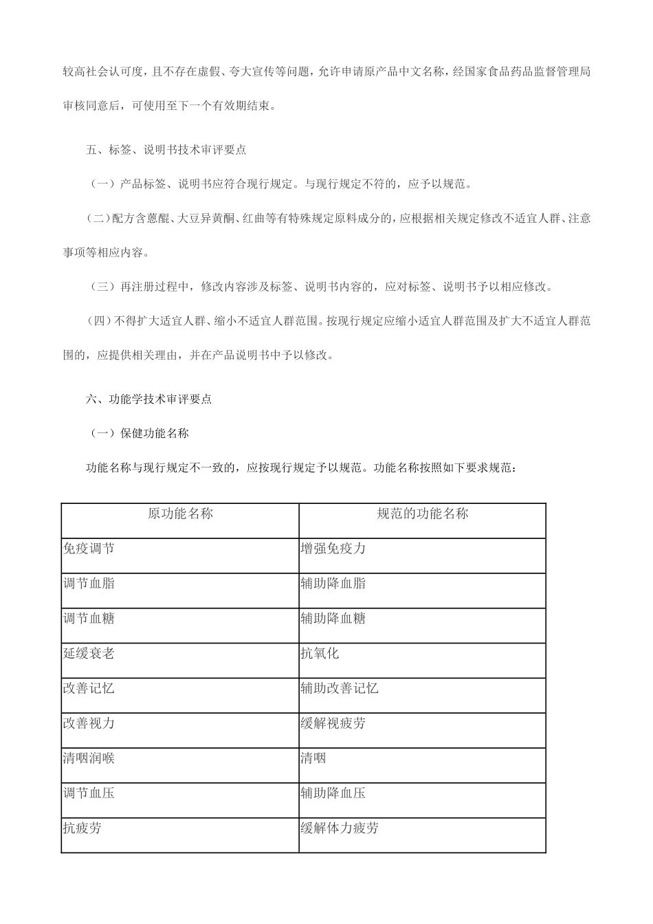 保健食品再注册技术审评要点_第3页