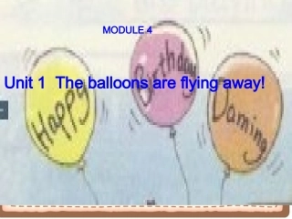 Unit1Theballoonsareflyingaway!
