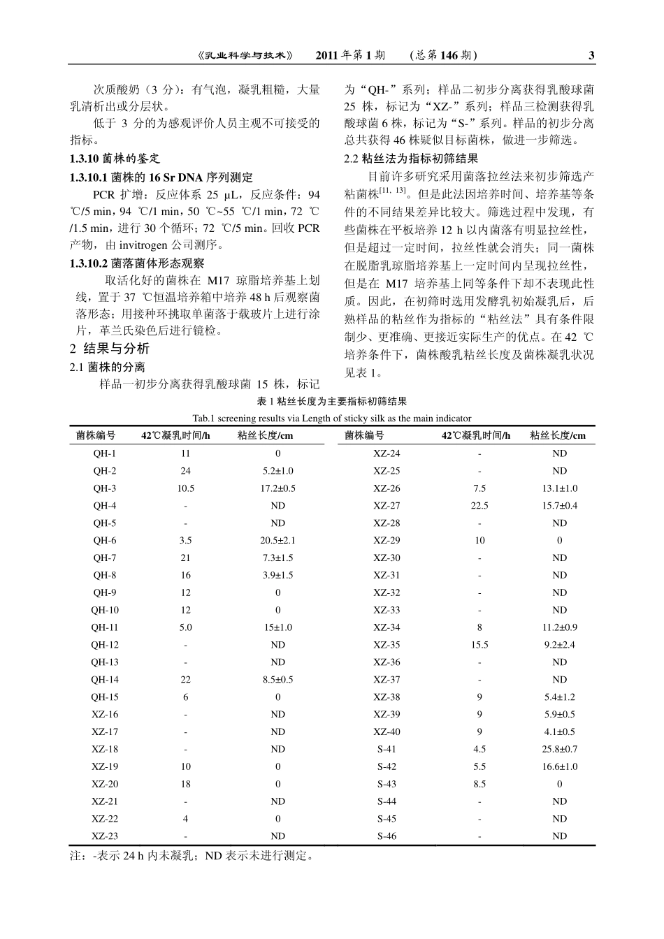 产粘乳酸球菌的筛选与鉴定_第3页