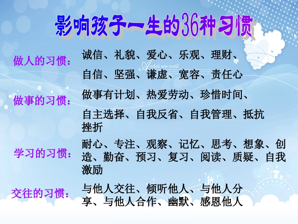 受益一生的好习惯_第3页