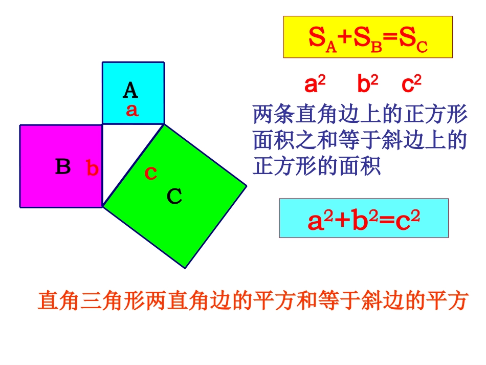 1.1--探索勾股定理---第二课时_第3页