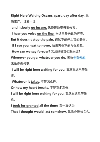 rightingherewaiting
