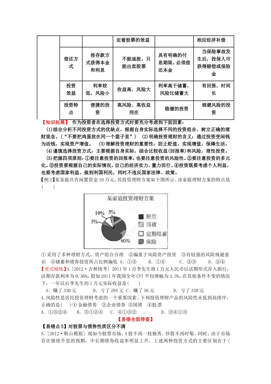 第六课投资理财的选择-(2)_第3页