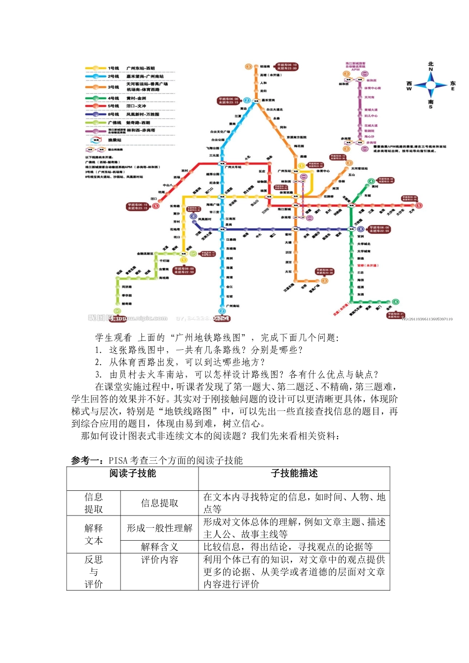 小学高年段非连续性文本阅读命题方法的思考(陈玉娟修改)_第3页