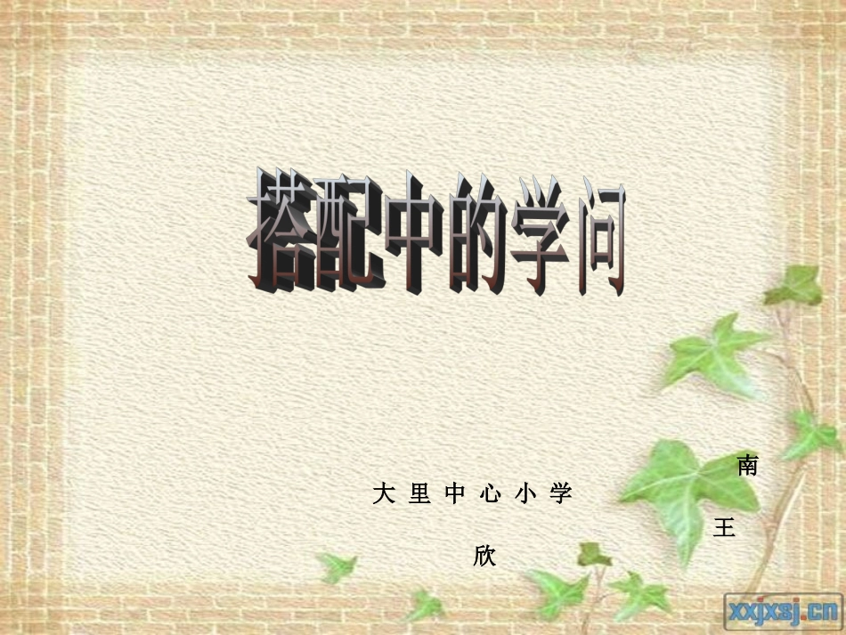 搭配中的学问_第2页