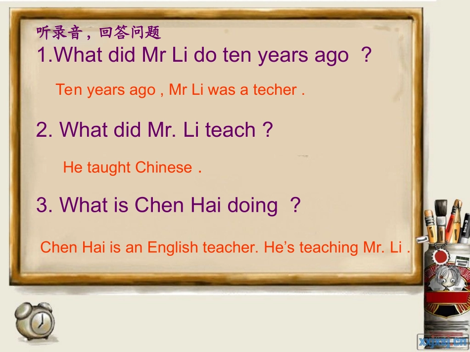2Unit-2-Mr.-Li-was-a-teacher._第3页