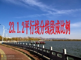 §231成比例线段(2)