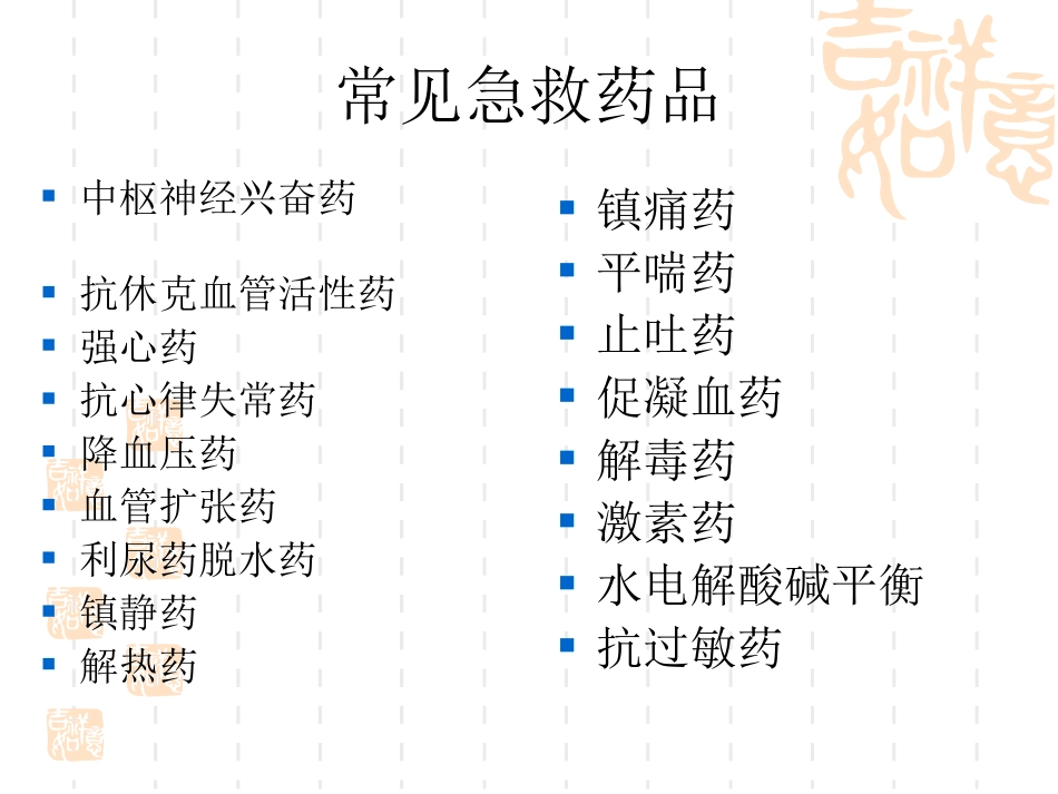 ICU常用急救药物的使用_第2页