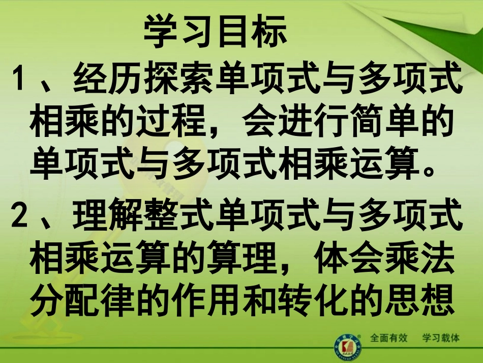 整式的乘法(2)课件_第2页