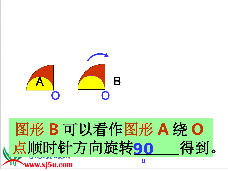 (西师大版)五年级数学上册课件图形的旋转4_第3页
