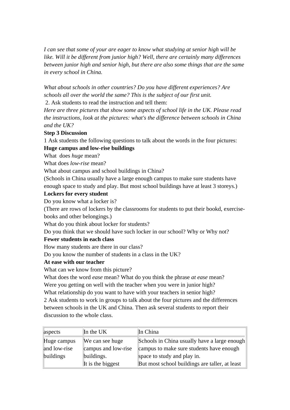 Unit+1+++++School+life_第2页