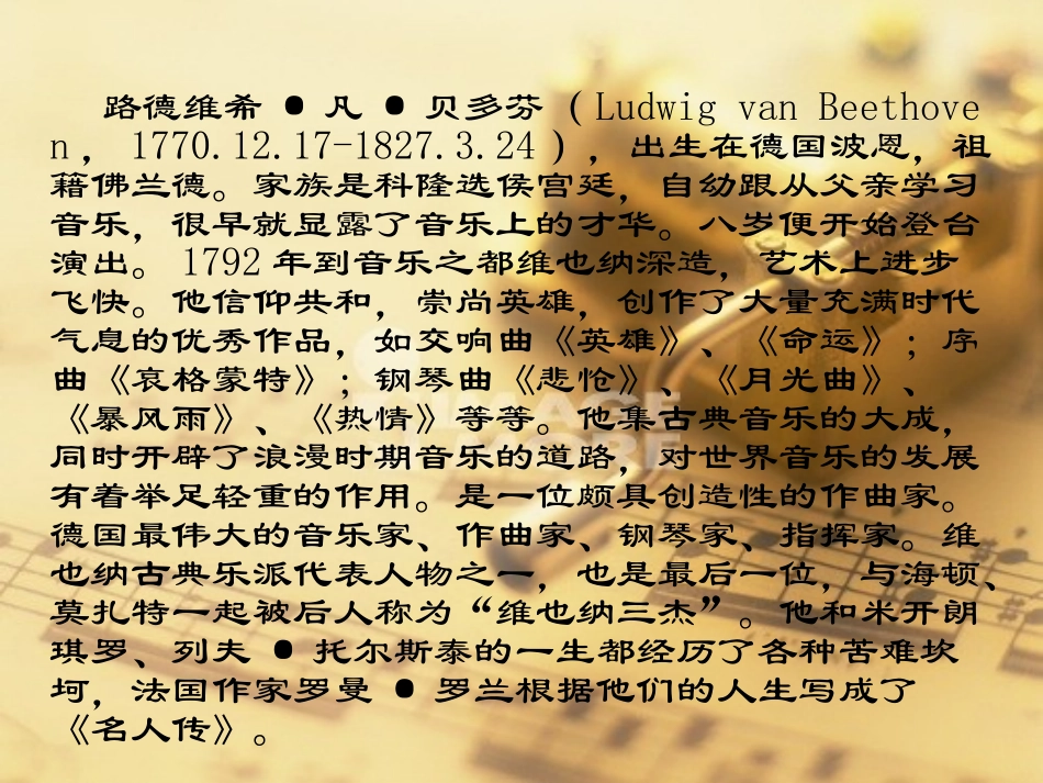 贝多芬《扼住命运的咽喉》_第2页