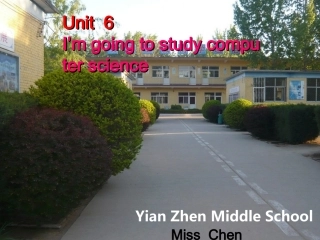 Unit6I’mgoingtostudycomputerscience