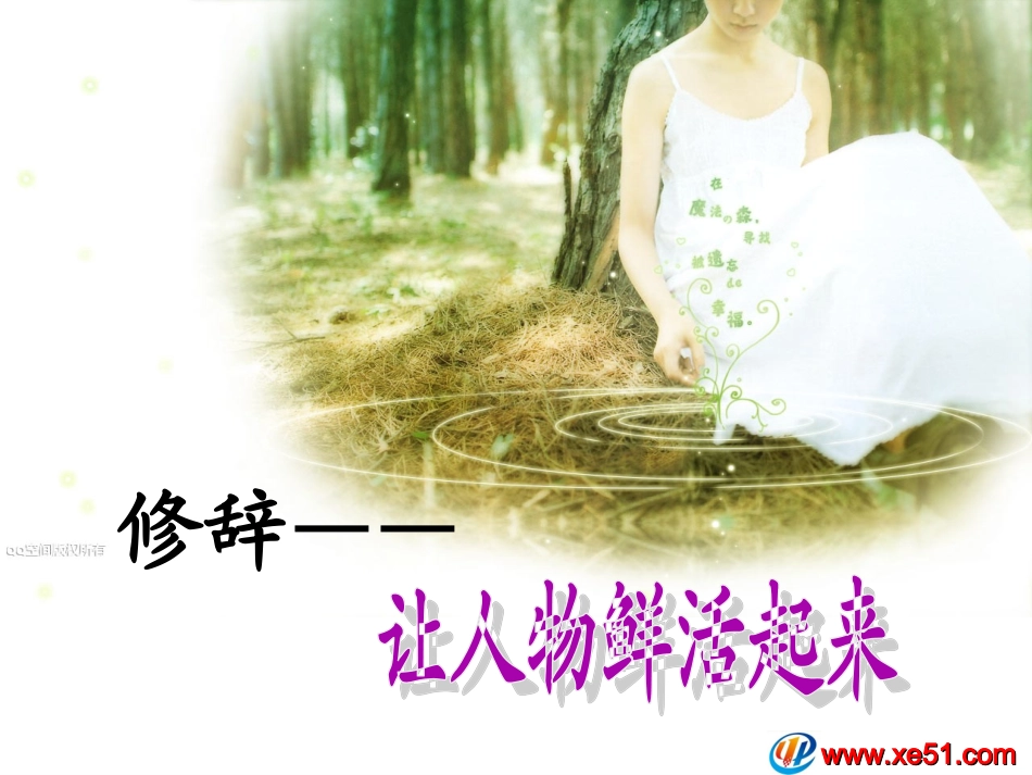 初中作文教学用课件之修辞的运用_第2页
