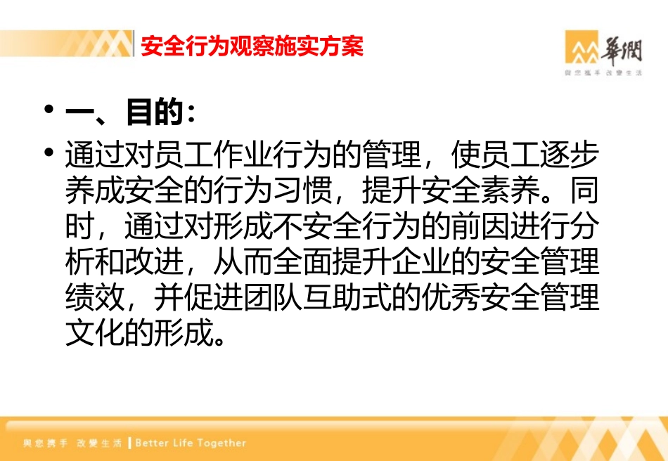 安全行为观察施实方案_第2页