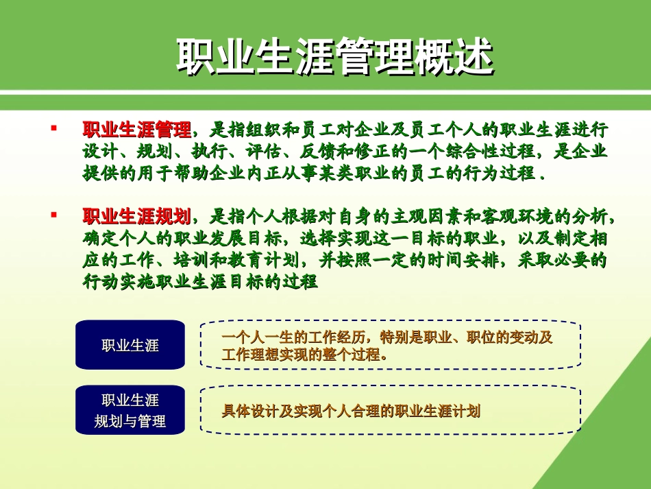 《人力资源管理与实务》 第八章 职业生涯管理_第2页