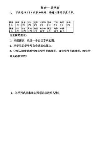 用集合图表示问题