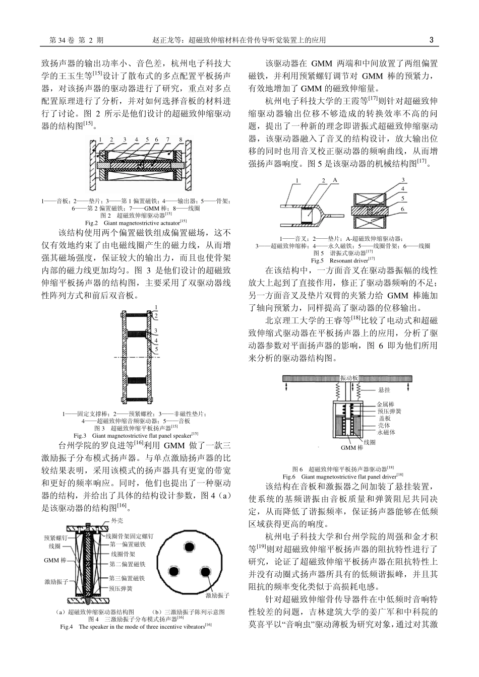 超磁致伸缩材料在骨传导听觉装置上的应用_第3页