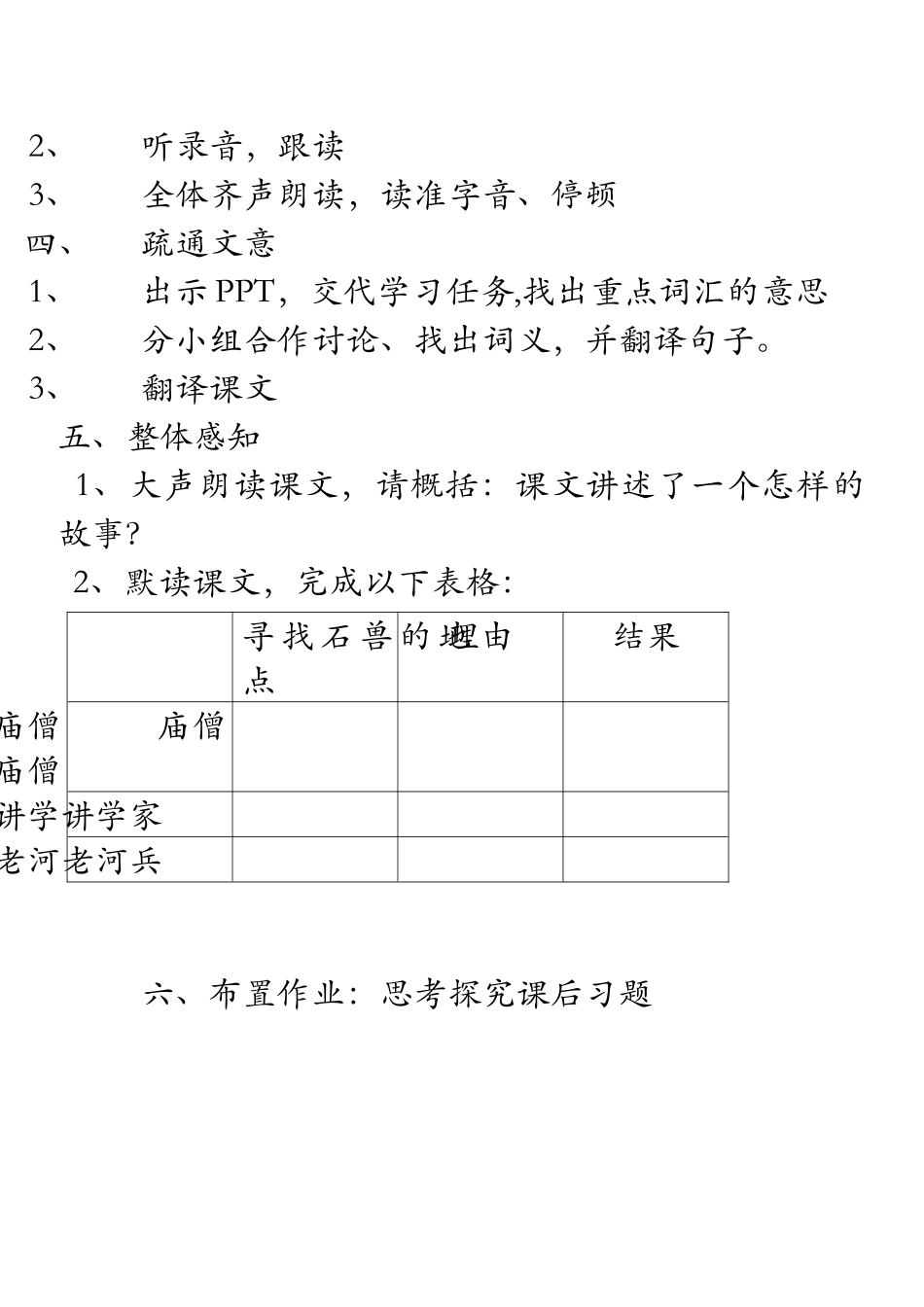 (部编)初中语文人教2011课标版七年级下册24.河中石兽(第一课时)_第2页