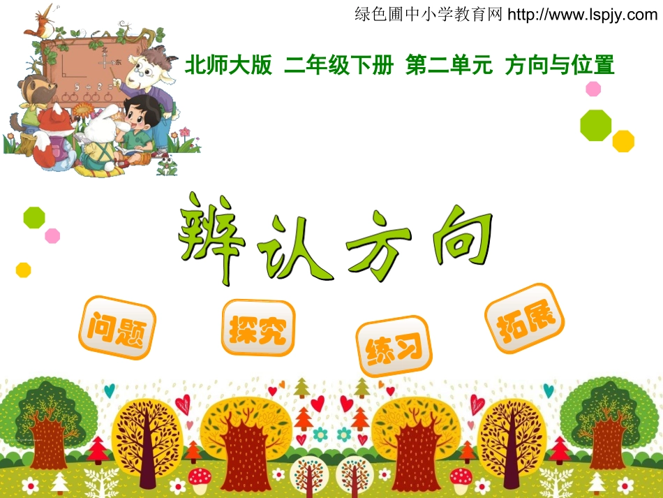 辨认方向课件_第2页