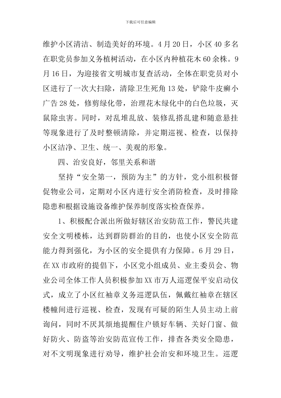 党领导小组年度工作述职报告_第3页