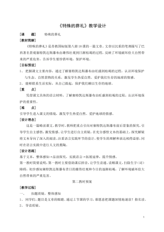 特殊的葬礼教案2