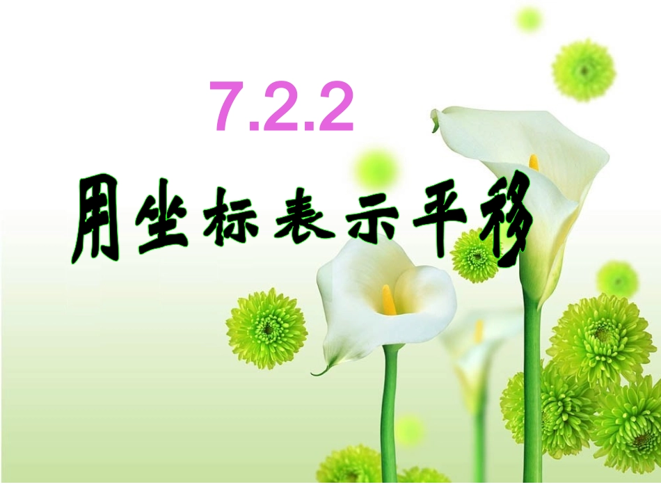 坐标表示平移1_第2页