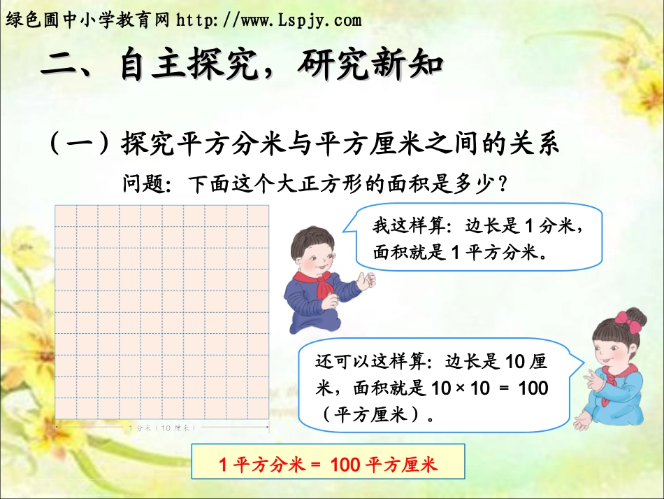 面积单位间的进率_第3页