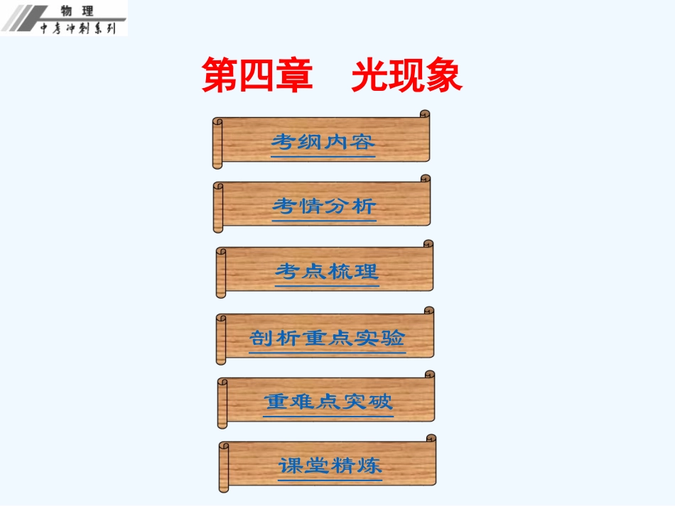 第四章--光现象_第1页