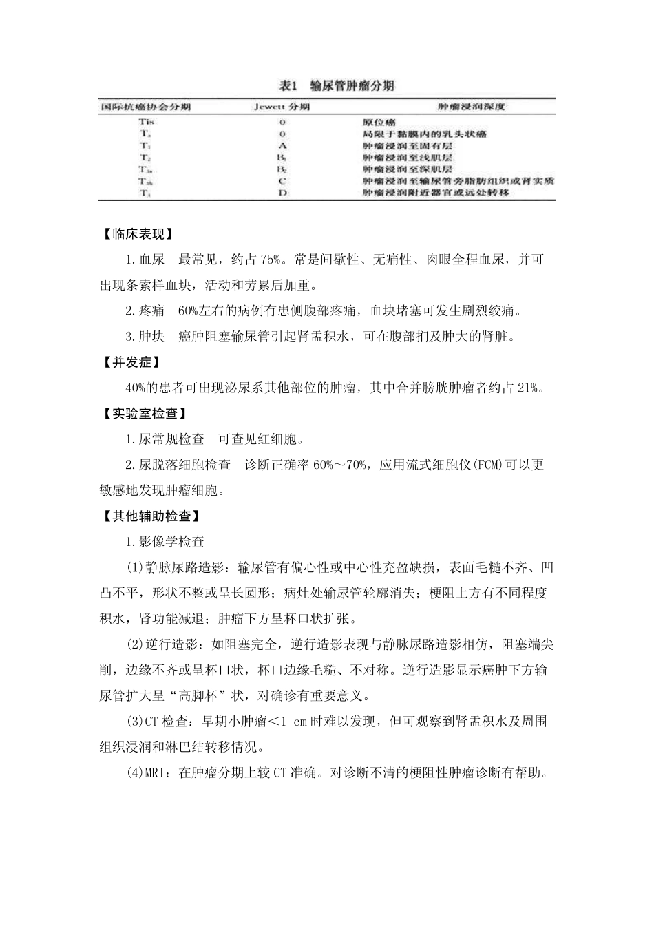 【疾病名】输尿管肿瘤_第3页
