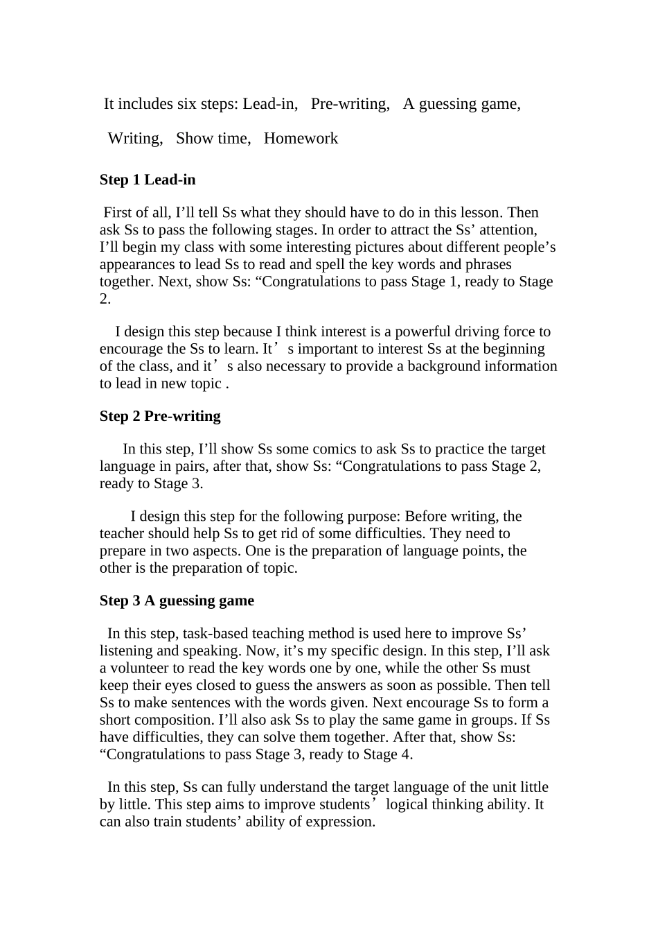 Unit9写作说课稿_第3页