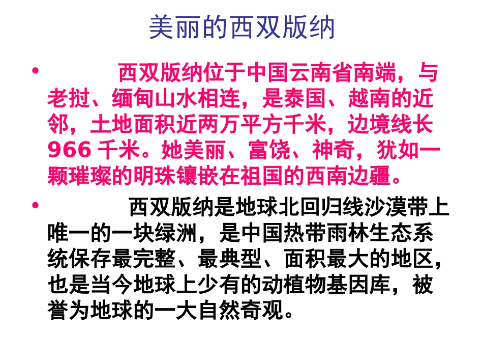 美丽的西双版纳_第2页