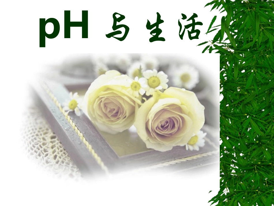 pH值在生活中_第2页