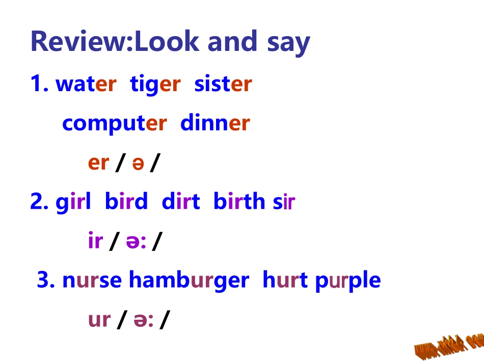 三年级下册英语Unit3Weather_第3页