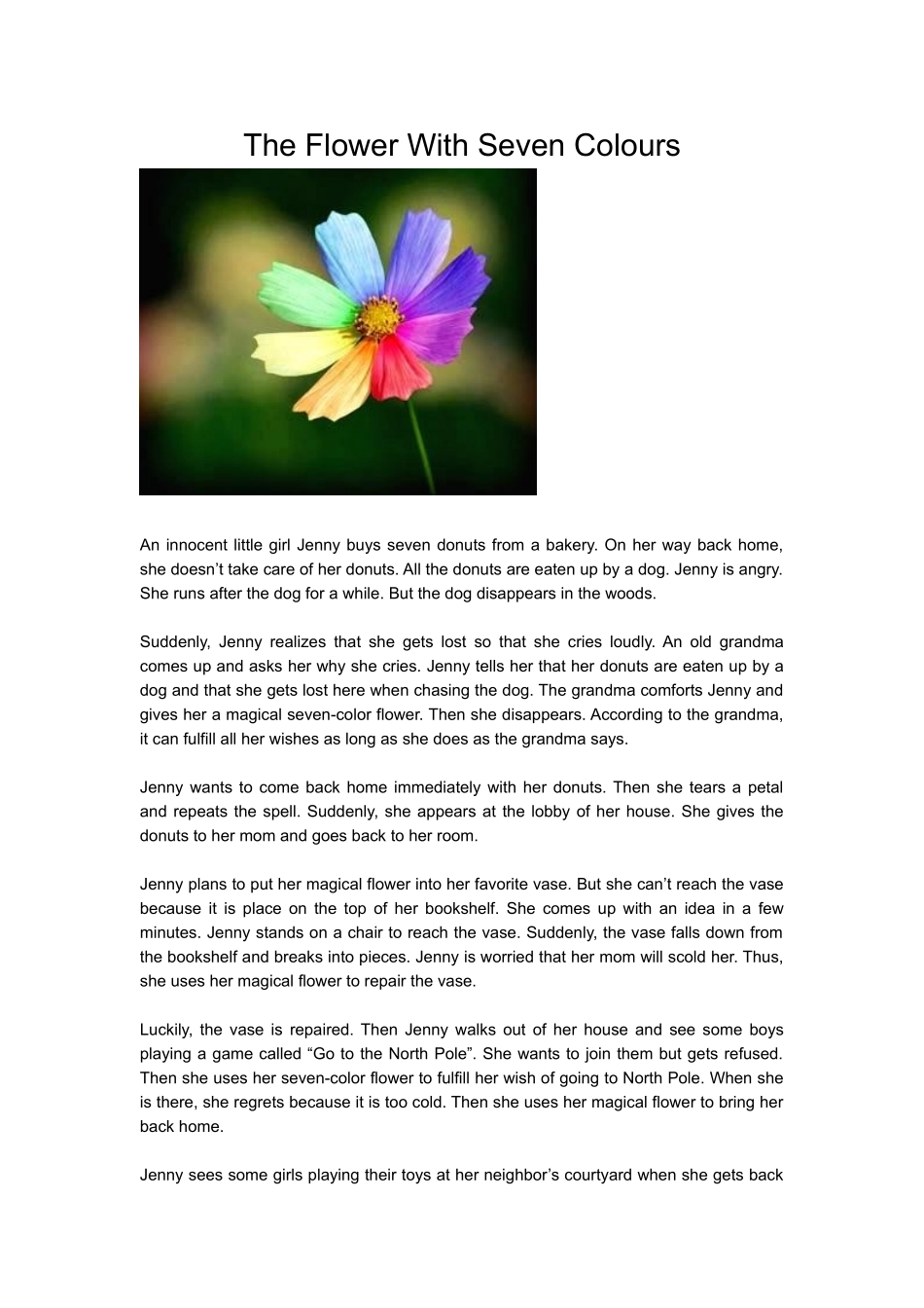 TheFlowerWithSevenColours_第1页