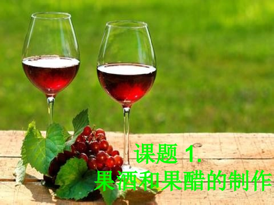 果酒和果醋的制作(张京伟)_第2页