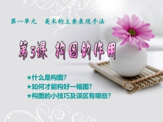第3课构图的作用