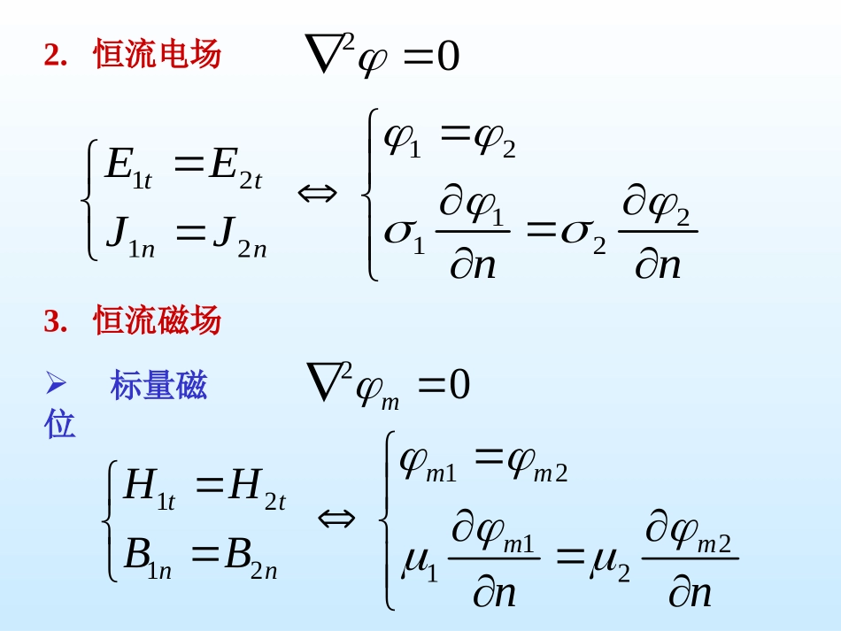 第4章静态电磁场边值问题的解法_第3页