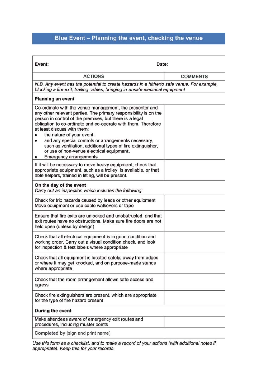 risk assessment form_第3页