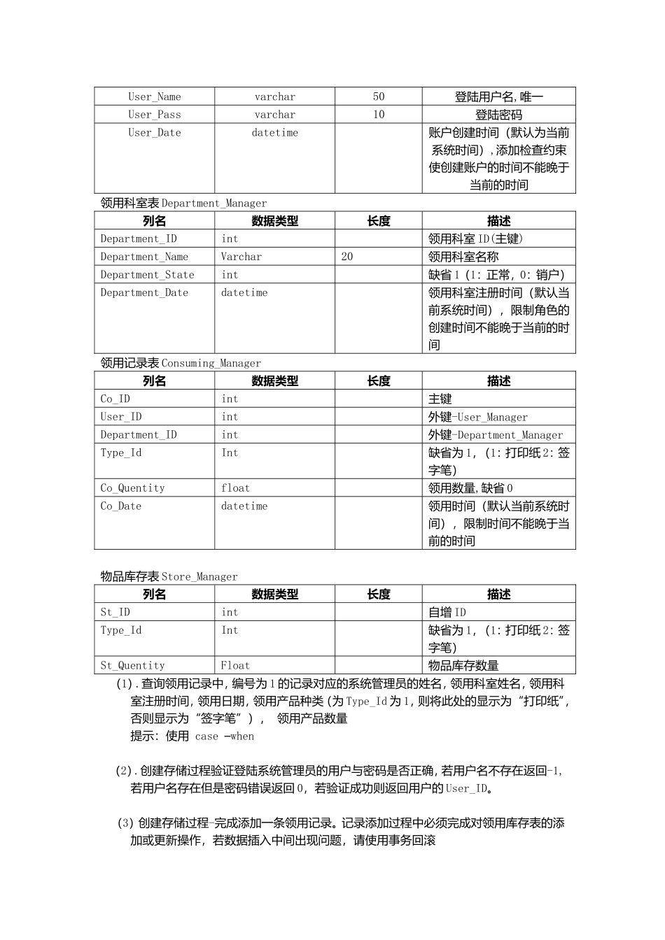 ORACLE企业面试编程题_第2页