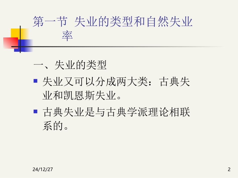 本章主要讨论古典学派的失业理论_第2页