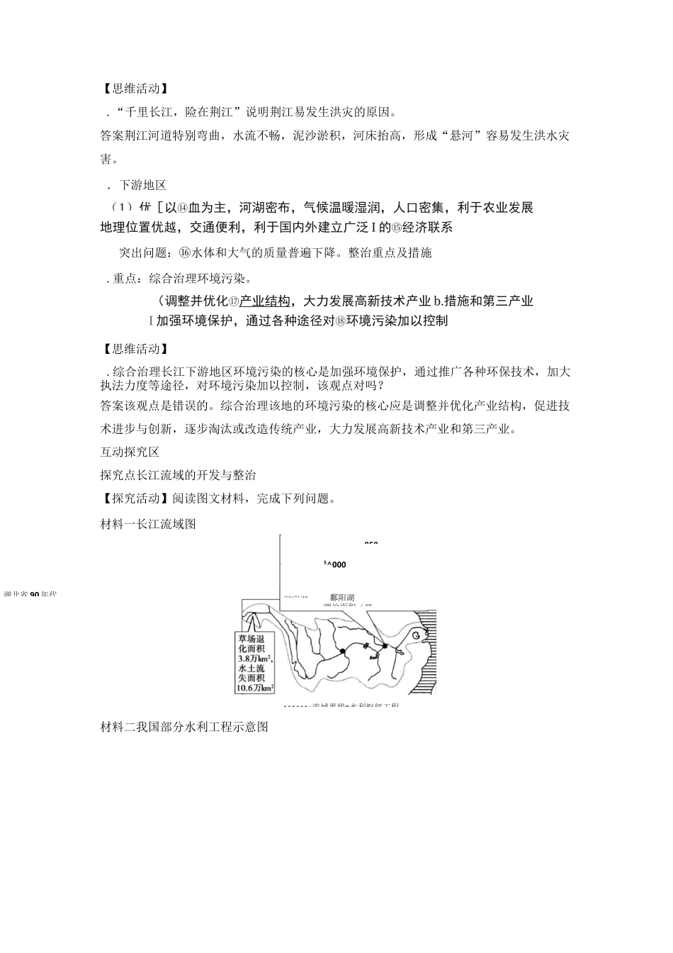 《流域综合开发与可持续发展》导学案_第2页